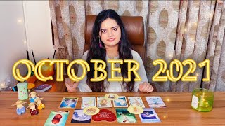 Pick a Card- 💌🔮OCTOBER 2021 PREDICTION💌🔮 Hindi with English Subtitles