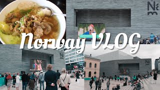 [Norway VLOG] Opening ceremony of the National Museum (Nasjonalmuseet) in Oslo & cooking pan mee