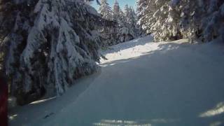 Skiing near Furx - Clip 3