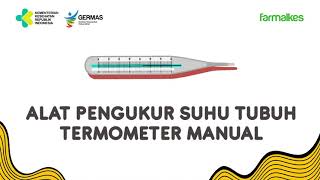 Alat Pengukur Suhu Tubuh Termometer Manual