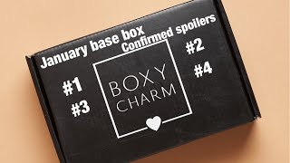 Boxycharm January 2021 confirmed spoilers