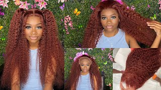 BRATZ DOLL LOOK😍| Auburn Curly Wig🔥| Hermosa Hair🔥