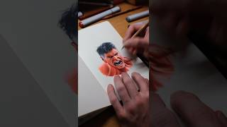 Drawing Red Hulk - Captain America: Brave New World