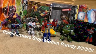 Transformers Stop Motion Parody 3!!! Stop Motion Skit Special!