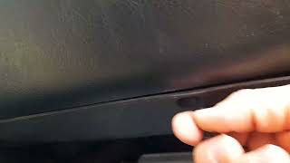 mercedes benz w202 c36amg panel under glove box removal