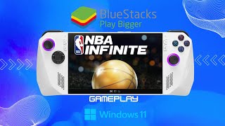 NBA Infinite BETA | ROG ALLY | Bluestacks 5