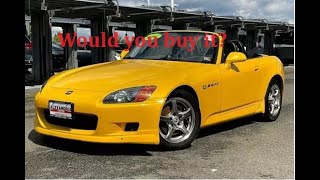 Test Driving My First Honda S2000