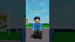 No wonder why it so Quite! 😂 || #roblox #brookhaven