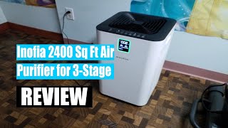 Inofia 2400 Sq Ft Air Purifier for 3-Stage – Review 2021