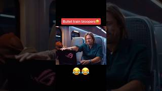 Bullet Train Bloopers😂😂(raw video belongs to:@tactical_impact on tiktok)#shorts