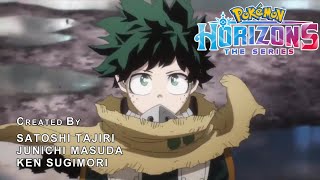 Pokemon horizons OP 🤣| MHA x Pokemon | Pokemon horizons epening edit