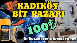 KADIKÖY || BİT PAZARI || BOL BOL UCUZ ÜRÜN ALDIK || EVDE İNCELİYORUZ #bitpazarı #alışveriş #istanbul