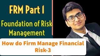 How do Firm Manage Financial Risk-3 | FRM Part 1 | Foundation of Risk Management | Nov 2020 Exam