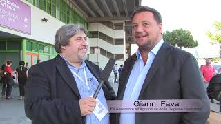 Gianni Fava, ex Assessore all’Agricoltura della Regione Lombardia, al Vinitaly 2018