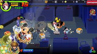 Kingdom Hearts Union Cross new hsc Mickey medal in action