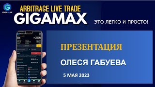 #gigamax ПРЕЗЕНТАЦИЯ ПЛАТФОРМЫ #GIGAMAX. ОЛЕСЯ ГАБУЕВА