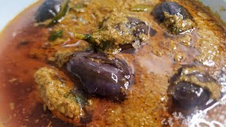 Hyderabadi Bagara Baigan Recipe/How to make Masala Brinjal Recipe | The Ayesha's kitchen.