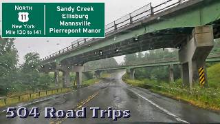 ⁴ᴷ Road Trip #1018 - US-11 N - New York Mile 130-141 - Sandy Creek/Mannsville/Pierrepont Manor