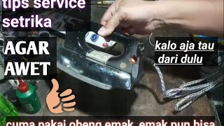 cara memperbaiki setrika tidak panas/setrika mati total.tutorial untuk pemula,mudah dipraktekan