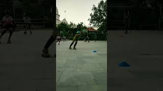 Skating practice🤘😲 #inlineskating #skating #motivation #rollersports