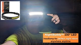 NightBuddy 230 HeadLamp, maybe the perfect light for the field mechanic that works at night? NTDT!