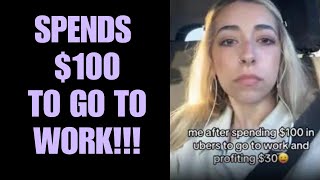 Pretty Woman Spends $100 On Uber To Get To Work