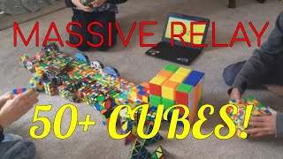 Cube Collection Relay!