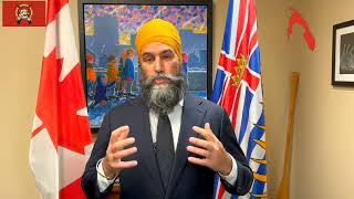 Jagmeet Singh message on Tamil Eelam National Day