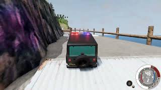 BeamNg Drive | Terrain Test Course Part 37 | Ibushu Hopper | Attempt 1