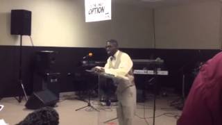 Pastor C.t. Kirk singing Happy Birthday