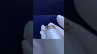 Custom Made Cartier Trinity Small Ring 18K Yellow,Rose,And White Gold,Luxury Jewelry For Women