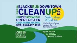 Blacks Run/Downtown CleanUp Day