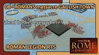 Slaughtering a Village - Rome Total War