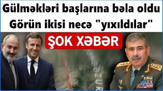 Görün ikisi necə "yıxıldılar" - Makronla Paşinyan DƏHŞƏT yaşadı