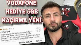 VODAFONE HEDİYE 15GB | VODAFONE BEDAVA İNTERNET KAZANMAK 2024 - VODAFONE BEDAVA İNTERNET (KANITLI)