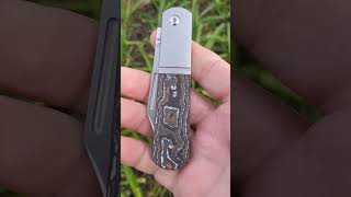 Lake Champlain Barlow: Clip Point - CamoCarbon Halloween Night #knife #everydaycarry #pocketknife