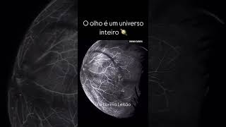 O olho parece o Universo visto por essa perspectiva. Coisas lindas de se ver! #dralavinialeitao