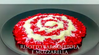 RISOTTO BARBABIETOLA E CREMA DI MOZZARELLA