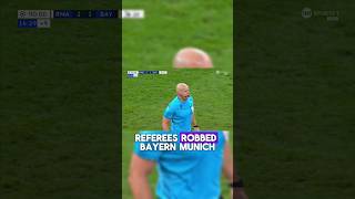 Referee ROBBED Bayern munich  🤯😱 #football #shorts #soccer #shorts #realmadrid #bayernmunich