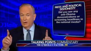 Bill O'Reilly shows the hypocrisy in the liberal media when covering immigration