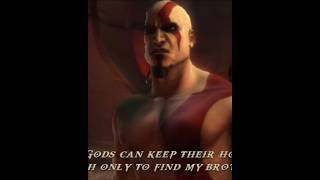 Kratos: The Gods Can Keep Their Honour #shorts