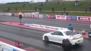 Rob's R33 GTSt Skyline at Santa Pod Fast Show 2015