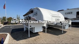 NEW 2023 Lance Truck Camper 650