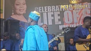 K1 DE ULTIMATE FOR MRS IYABODE ADEDIRAN Otun Iyalaje Elegberun Ile Ife in JOGOR CENTER