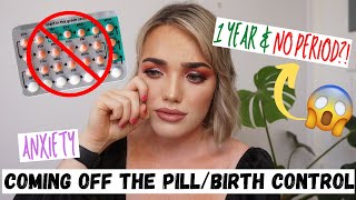 My Experience Coming Off The Pill/Birth Control (PCOS, NO PERIOD)