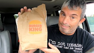 burger king free cheeseburger food review