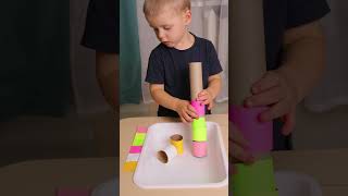 DIY activities for 3 year olds - DIY Preschool Learning Activities For Toddler At Home #shorts