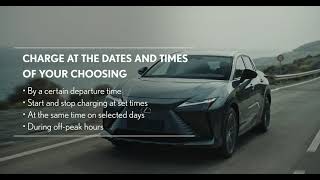 Know Your Lexus | Battery Electric Vehicle: Charging Schedule