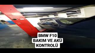 BMW F10 520 PERİYODİK BAKIM VE AKÜ NEREDE #audi #opel #BMW #f10