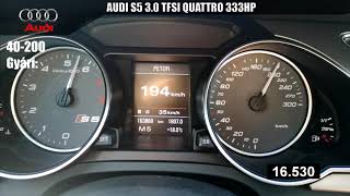 AUDI S5 3.0 V6 TFSI QUATTRO 333HP OPTIMALIZÁLÁS 📈400HP |MTChip|